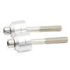 BMW F800GS F700GS F650GS 20mm Silver Handle Bar Risers (2008-2023)