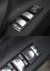 Tesla Model X 14pcs Window Switch Buttons Surround Cover Trim Sticker fit