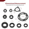 Honda CR80R Gaskets & Oil Seals Kit Top & Bottom End (1986–1991)