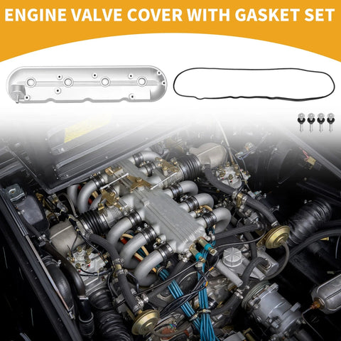 Chevrolet Tahoe Engine Valve Cover with Gasket 1 Set (2000–2008)