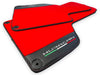 Lamborghini Huracan (2014-2023) - Carbon Fiber Leather Red Floor Mats