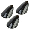 Nissan 370Z 3 x Carbon Fiber Interior Gauge Pad Cover Trim (2009-2020)