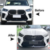 BMW X2 M Sport Front Bumper Splitter Spoiler Lip (2023-2025)