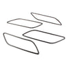 Audi A3 S3 Carbon Fiber Inner Door Handle Frame Cover Trim (2014-2018)