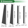BMW X5 (2007-2013) Carbon Fiber Black 8 Pcs Door Pillar Window Trim