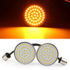 Harley Davidson Motorcycle 1156 Amber LED Turn Signal Inserts