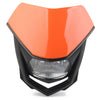 Supermoto & Dirt Bikes - Orange Universal Headlight Lamp (No Year)