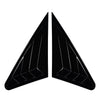 Audi A3 S3 8V RS3 Sedan Black Rear Window Louver Cover (2014-2020)