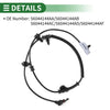 Jeep Commander ABS Wheel Speed Sensor (2006-2010)