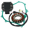 Yamaha YFM450FWA Kodiak Magneto Stator, Regulator Rectifier, Gasket (03-14)