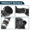 Volvo XC60 (2015-2017) - Rubber Black 1 Pc Radiator Hose Warm Air Pipe