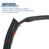 Jeep Wrangler 2 x Window Glass Seals (2007-2018)