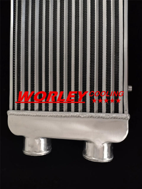 QLD Front Mount Aluminum Turbo Intercooler 600x300x75mm
