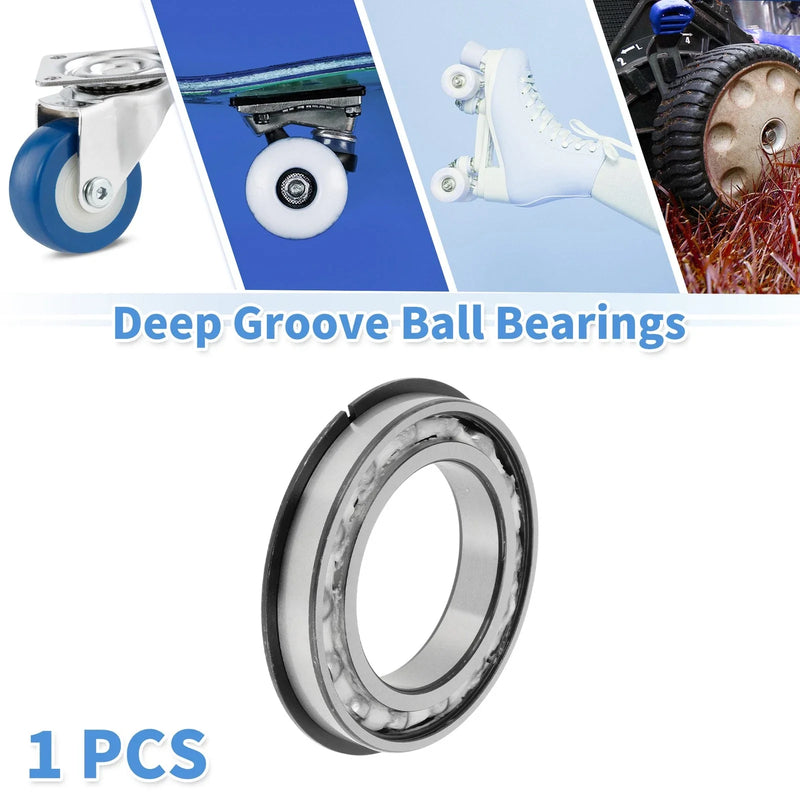 Scooter Skateboard Wheel 80x125x22mm Deep Groove Ball Bearings P0