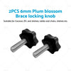 Caravan RV 6mm Plum Blossom Awning Brace Locking Knob