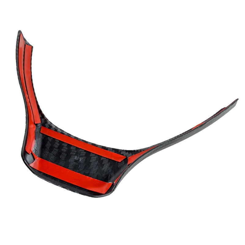 BMW 5 7 Series Carbon Fiber Style Steering Wheel Trim Cover (2010-2020)