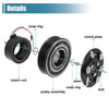 Honda Civic 1.7L AC Compressor Clutch Set (2001-2005)
