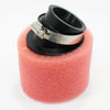 PIT Quad Dirt Bike ATV Buggy 41mm 42mm Bent Angled Foam Air Filter Pod