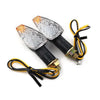 Universal 12V Motorcycle Amber Turn Signal Indicator Blinker Lamp
