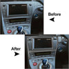 Toyota Prius 3 x RHD Central Console GPS Navigation Frame Trim (2012-2015)