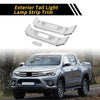 Toyota Tundra Pair Exterior Tail Light Lamp Strip Trim (2022–2024)