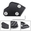 BMW K1600 GT GTL (2011-2015) Black Side Pad Stand Extension Plate