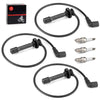 Kawasaki Mule PROFX / PROFXR / PROFXT KAF820 Spark Plug Cap Wire Kit