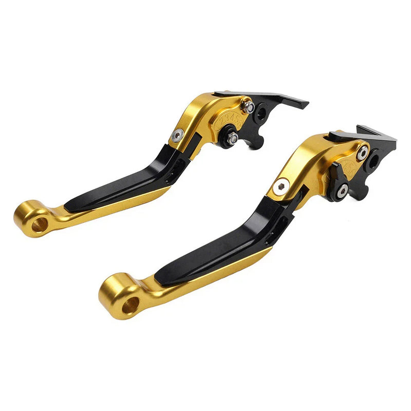 BMW F900R F900XR F750GS F850GS Gold Extendable Brake Clutch Levers (2019-2023)