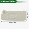 Chevrolet Sonic Left Sun Visor (2012-2016)