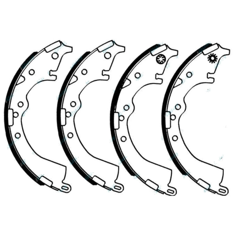 Toyota Hilux GGN15 KUN16 TGN16 2.7L 4.0L 3.0L Rear Brake Shoe (2005-2015)