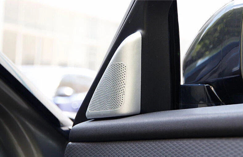 Range Rover Velar Silver Alloy Cover Trim A Pillar Speaker Sound (2018–2023)