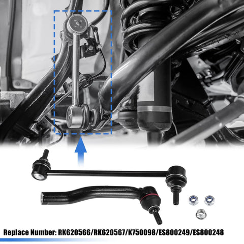 Nissan Cube 6 Pcs Front Lower Control Arms & Tie Rods Suspension (2009-2014)