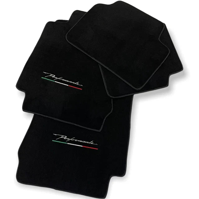 Alfa Romeo 164 (1988-1997) - 2 x Black Tailored Carpet Floor Mats