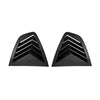 Alfa Romeo Giulia 2 x Carbon Look Rear Side Window Louvers (2015-2024)