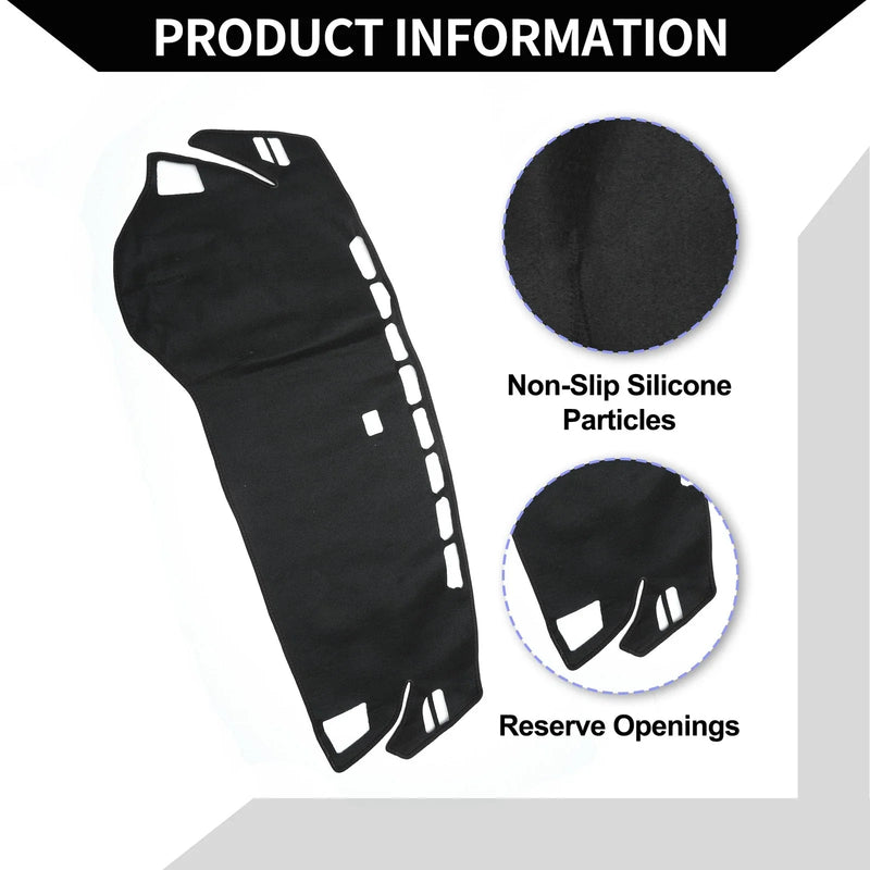 Honda Odyssey 2022-2024 Black 1 Set Dashboard Cover Mat