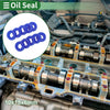 Oil Seal Rotary Shaft Seal TPU 10x18x6mm High Pressure Blue 10 Pcs