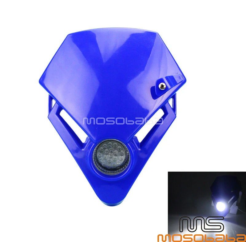 Yamaha YZ125 YZ250F WR250 WR450F TTR250 Enduro Mini LED Headlight (2001-2023)