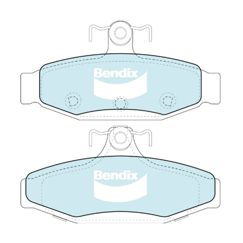 Nissan Skyline R31 3.0L RB30E Rear Disc Brake Pad Set (1986 - 1990)