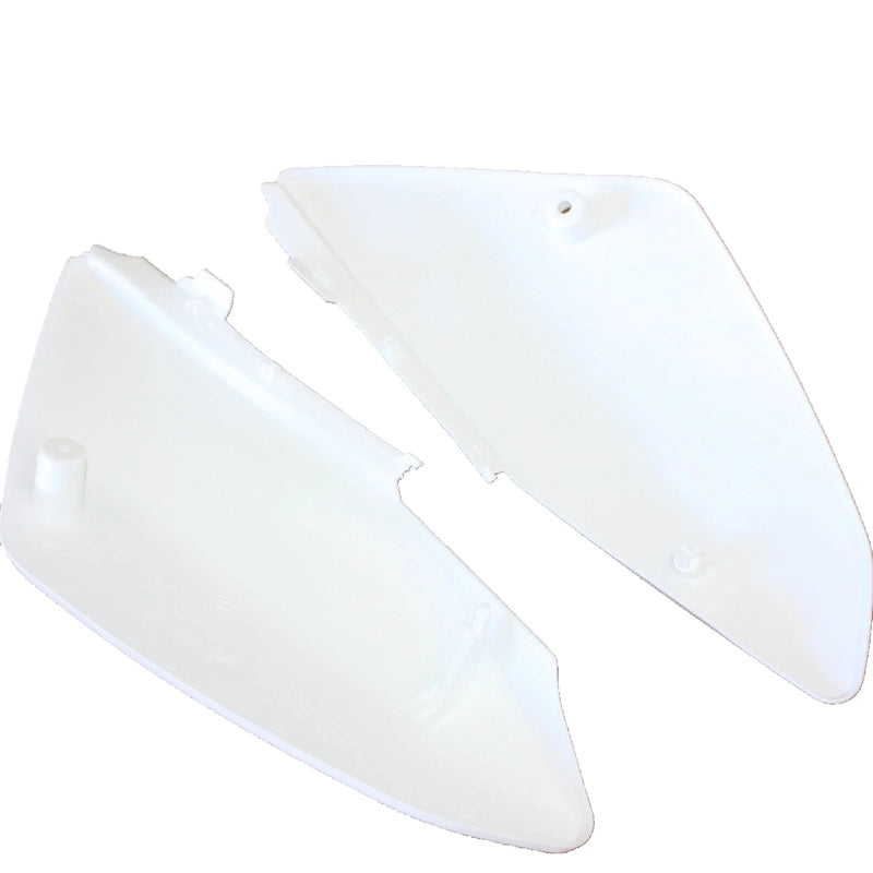 CRF70 PIT PRO Dirt Bike White Plastic Number Plate Guard Fender