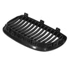 BMW E92 2 Door Matte BK Front Kidney Grille Dual Slat (2006-2010)