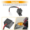 Motorcycle Turn Signal LED Flasher Relay / 2 x 2 Pins 12V Electronic