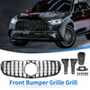 Mercedes-Benz GLC250 2017-2018 Gloss Black Front Upper Bumper Grille