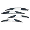 Benz C-Class Silver Front Bumper Splitter Fins Spoiler Canard Trim (2022-2023)