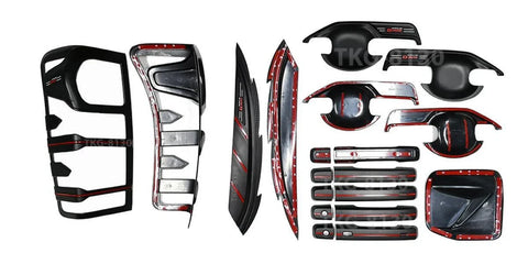 Isuzu D-Max Tail Lights & Door Handles & Fuel Caps & Eyelid Covers (2016-2018)