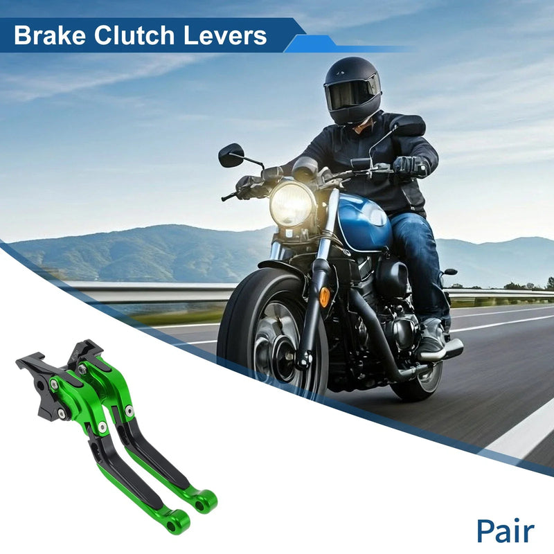 Kawasaki Ninja 650R 2 x Brake Clutch Levers (2009–2016)