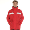 Burke Bass Jacket 100% Waterproof Sailing/Yachting/Fishing Safety Red