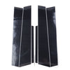 Honda Civic 6 x Carbon Fiber Door Window Pillar Trim Covers (2006-2011)