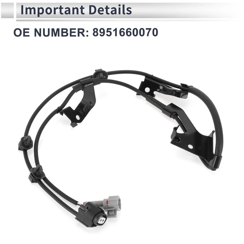 Toyota 4Runner (2003-2009) 1 Pcs Front Right ABS Wheel Speed Sensor