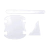 Car Model Clear Exterior Door Corner & Handle Bowl Protector Trim Set