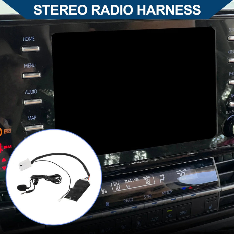 Lexus Toyota Stereo Radio Harness w/ Microphone (2001-2023)